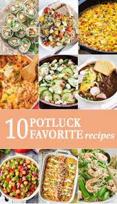10 Potluck Favorites Easy Potluck Recipes Main Dish For Potluck Potluck Recipes