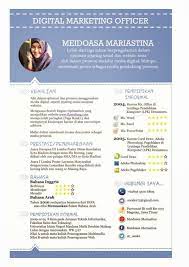 Contoh Cv Daftar Riwayat Hidup Kreatif Menarik Lengkap Riwayat Hidup Desain Resume Mahasiswa