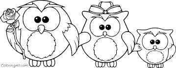 Use our special 'click to print' button to send only the image to your printer. Owl Coloring Pages Coloringall