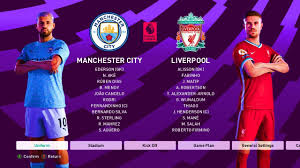 47' first half ends, liverpool 0. Efootball Pes 2021 Manchester City Vs Liverpool Premier League 20 21 Matchday 8 Gameplay Pc Youtube