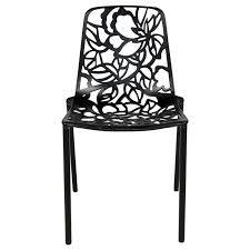 Shop our best selection of set of 4 kitchen & dining room chairs to reflect your style and inspire your home. Leisuremod Devon Black Aluminum Indoor Outdoor Dining Chair Set Of 4 On Sale Overstock 14506038
