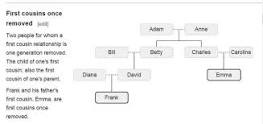 Image result for if your sister,or brother or cousin or aunt or uncle or grandparents has relatives or siblings on seperate sides of their moms or dads families are they kinfolks;|?