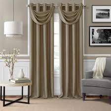Helping doers in their home improvement projects. Elrene Brooke Blackout Window Curtain 22788tau The Home Depot Drapes And Blinds Curtains Living Room Curtains
