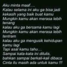 Gambar Kata Minta Maaf Buat Pacar Yang Menyentuh Hati 122 Best Maaf Images Quotes Indonesia Quotes Quotes Lucu Ka Foto Lucu Kutipan Rohani Kutipan Motivasi