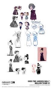 Over The Garden Wall Hollow Town 1 Concept Art By Jorge Monlongo Character Design Over The Garden Wall Concept Art