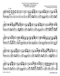 Pin By Cherry Rose Arcenas Aricheta On Wedding Music Sheet Music Piano Sheet Music Sheet Music Bridal Chorus