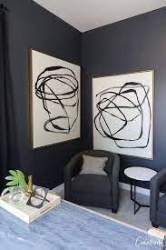 Look to mix bold shades of blue with lighter tones to balance the look, such as midnight blue with sky blue. 16 Top Notch Interior Painting Tips Ideas Black Painted Walls Trending Paint Colors Interior Paint