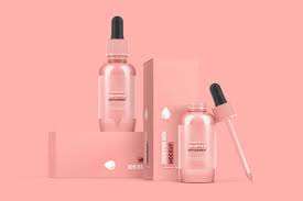 Dropper Bottle Packaging Mockup Cosmetics Mockup Bottle Packaging Packaging Mockup