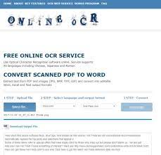 With our online ocr service you can convert scanned image to editable excel for free. A Free Online Ocr Service Gizmo S Freeware