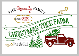 It's a fabulous christmas sign that is perfect for christmas decorating, or add hooks to hang things! Christmas Tree Farm With Truck Family Name And Est Date 14x20 Pallets By Design