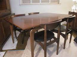 Vintage Lane Mid Century Modern Perception Dining Set Sunken Living Room Mid Century Modern Lane Furniture