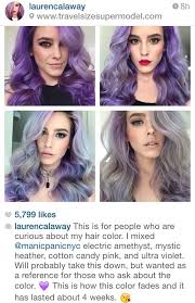Awesome Purple Hair Dye Fades Fast And Description In 2020 Mermaid Hair Color Hair Color Pastel Mermaid Hair