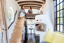 The tiny house was designed by n55 and is equipped with solar panels and micro windmills and it inside you can find beautiful wood furnishings, aged oak flooring and vintage copper features. How A Couple Built Their Tiny House On Wheels For 15k Loveproperty Com