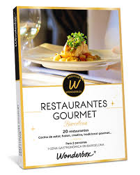 Autor, catalana en barcelona, barcelona. Cofre Regalo Restaurantes Gourmet Barcelona Wonderbox