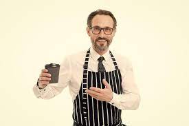 Server hd1 server hd2 server hd3 server hd4. Your Coffee To Go Barista In Apron Served Coffee Coffee Shop Concept Mature Guy Hold Drink Try Delicious Drink Stock Photo Image Of Bearded Hospitable 158454142