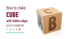 Some cubes are singleton, meaning there is only one of each card in the cube. How To Make A Cube From Cardboard Youtube
