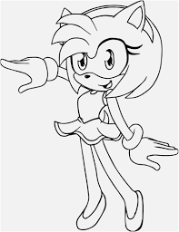 Sonic coloring pages amy rose. Lovely Amy Rose Coloring Page Free Printable Coloring Pages For Kids