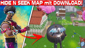 Post apocalyptik map remastered with a halloween update. Hide And Seek Map Mit Download Code Fortnite Adventskalender 18 Dezember Youtube