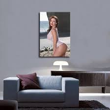 Amazon.com: Kat Dennings Sexy Poster Porn Actress Poster Canvas Poster  Bedroom Decor Office Room Decor Gift (12×18inch- Framed): Posters & Prints