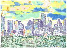 Maybe you would like to learn more about one of these? Thank You Houston Giclee Print Marlo Saucedo