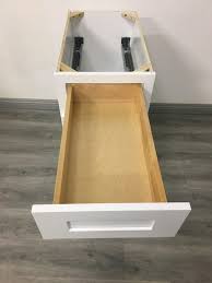 15 wands (variety) & medium wand box box info (note dimensions): Crisp White Paint Coat Full Back Panel But No Instructions With The Ice White Shaker From Boc Rta Cabinet Reviews