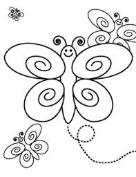 Show your kids a fun way to learn the abcs with alphabet printables they can color. Butterfly Printable Coloring Page Cute Butterflies Free By Mae Whitman
