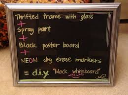07 04 13 Diy Black Dry Erase Board Black Dry Erase Board Diy Dry Erase Board Dry Erase Board