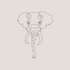 Pin By Jmichieli On Tattos Elephant Print Art Elephant Art Line Art Tattoos