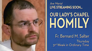 Thursday of the Thirty-first Week in Ordinary Time