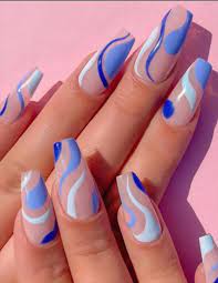 Aesthetic acrylic nail designs 2020. Aesthetic Nail Ideas Amazing Swirl Nails To Rock Your Summer Nail