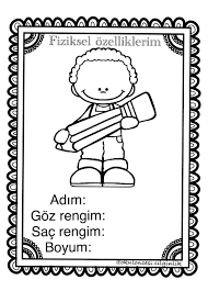 Meralll Adli Kullanicinin Cinsiyetim Ozelliklerim Calisma Sayfasi Panosundaki Pin Okul Oncesi Okuma Faaliyetler