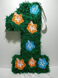 Cotillon Lm Pinata Numero 1 Tematica Hawaiana Facebook