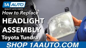 In stock and ready to ship. How To Replace Headlight Assembly On A 00 06 Toyota Tundra Youtube