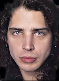 This is my first portrait of young Chris Cornell, hope you like it :) :  r/grunge