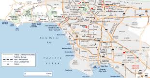 Map of california september 16, 2018 16:00. Los Angeles Maps The Tourist Maps Of La To Plan Your Trip