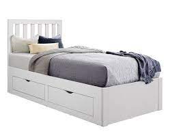 Check out my cheap bed frame ideas! Birlea Appleby 4 Drawer White Wooden Bed Frame From The Bed Station