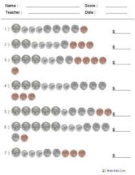 Free Printable Customizable Counting Coins Worksheet Money Worksheets Money Math Counting Money Worksheets