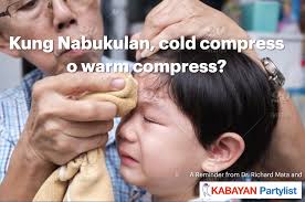 Kung Nabukulan, cold compress...
