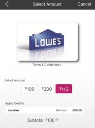Below is a listing of our favorite places to buy lowe's gift cards. Two Lowe S Gift Card Deals On Swych Doctor Of Credit