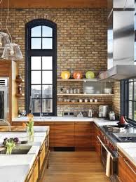 Custom made unique wallpaper designed to suit you with quick, flexible shipping 25 Exposed Brick Wall Designs Defining One Of Latest Trends In Modern Kitchens