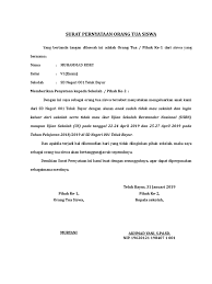Surat pernyataan calon peserta didik baru madrasah aliyah negeri turen yang bertandatangan di bawah ini: S Pernyataan Orang Tua Siswa Tidak Mengikuti Un Docx