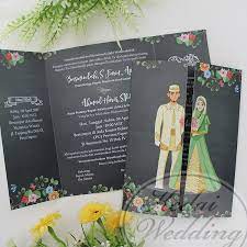 Contoh undangan pernikahan terbaru dari model islami hingga tipe modern dan elegan. Contoh Undangan Pernikahan Islami Terbaru