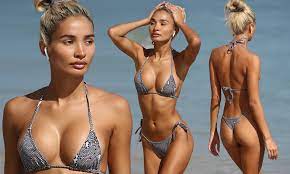 Pia Mia dares to bare her incredible figure wearing a TINY thong bikini  while on holiday in Miami | Daily Mail Online
