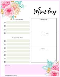 Ever Wished Id Share A Free Daily Schedule Template Today Is Your Lucky Day I Am Sha In 2020 Daily Planner Printables Free Free Daily Planner Planner Printables Free