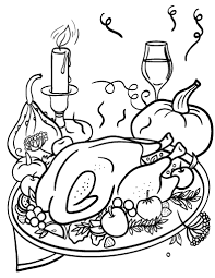 Free Thanksgiving Dinner Coloring Page Thanksgiving Coloring Pages Coloring Pages Free Thanksgiving Coloring Pages