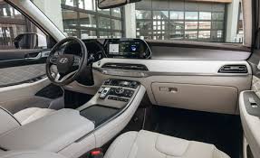Hyundai palisade has 17 images of its interior, top palisade 2021 interior images include dashboard view, center console, front ac vents, steering wheel and tachometer. 2020 Hyundai Palisade Vs 2020 Kia Telluride