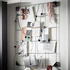 Sosdala Notizgitter Mit Clips Schwarz Ikea Osterreich In 2020 Memo Board Wall Accessories Memo