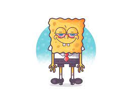 In this episode, spongebob gives himself a black eye, and tells tall tales over how he got it to try to look tough and avoid being embarrassed. Spongebob Red Eyes Wallpaper