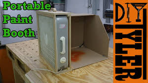 The exhaust system used to make this spray booth is also an inexpensive diy project. Build A Portable Spray Paint Booth For Your Workshop