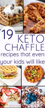 Dash pizza seasoning (or basil/oregano or italian seasoning) sprinkle a little bit of cheese on the griddle or waffle maker to create a crispy bottom. 19 Keto Chaffle Recipes Even Your Kids Will Like Home Boss